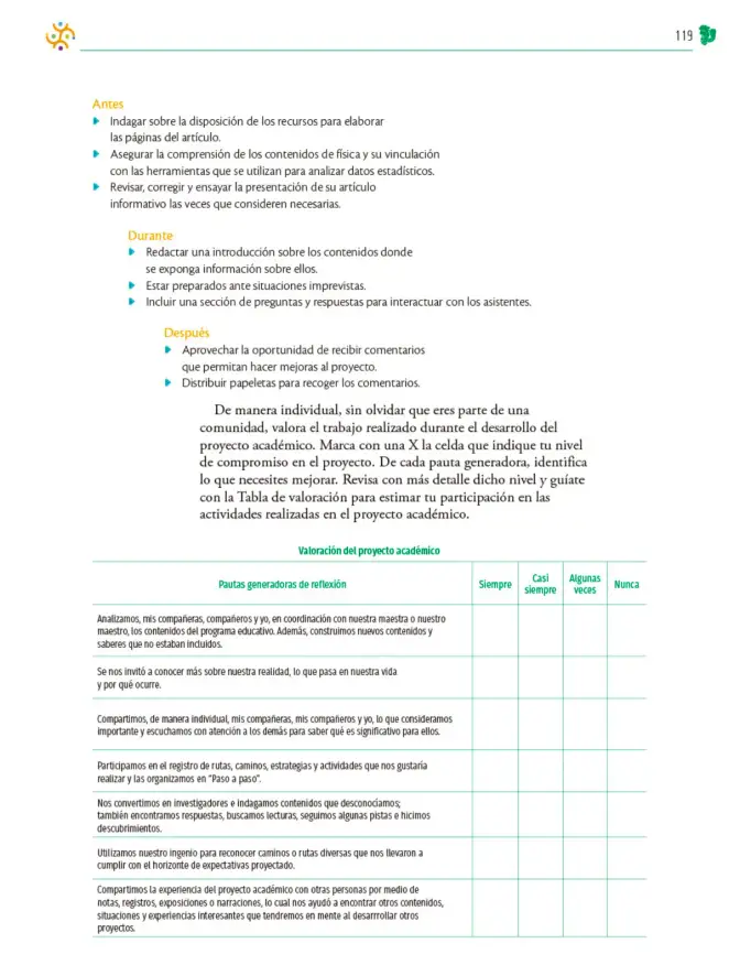 Página 120 de Colección Sk´asolil. Nuestro libro de Proyectos. Tomo I. Libro de Educación Telesecundaria Grado 2° Ciclo Escolar 2025 - 2026
