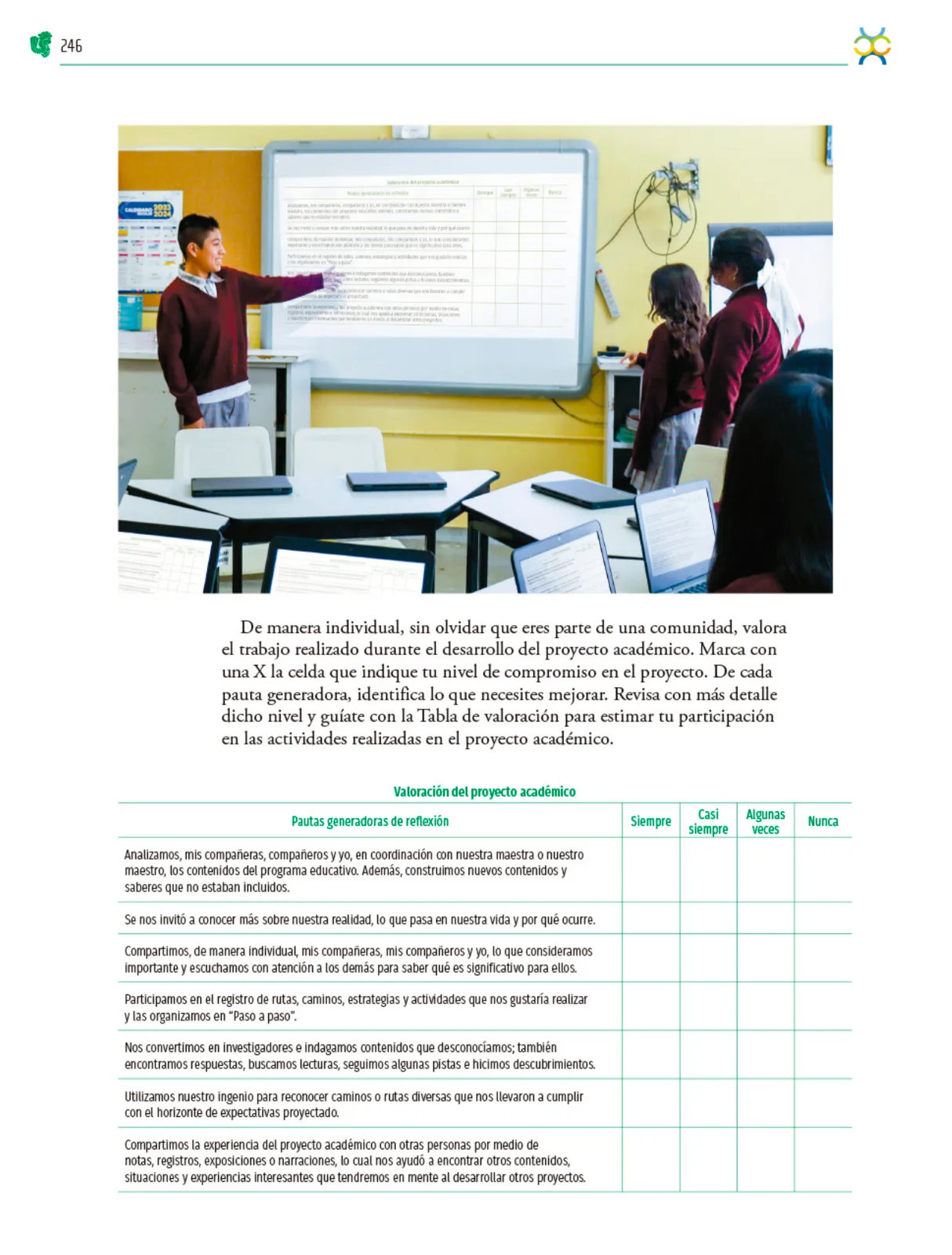 Página 247 de Colección Nanahuatzin. Nuestro libro de Proyectos.  Tomo III.  Libro de Educación Telesecundaria Grado 3°  Ciclo Escolar 2025 - 2026