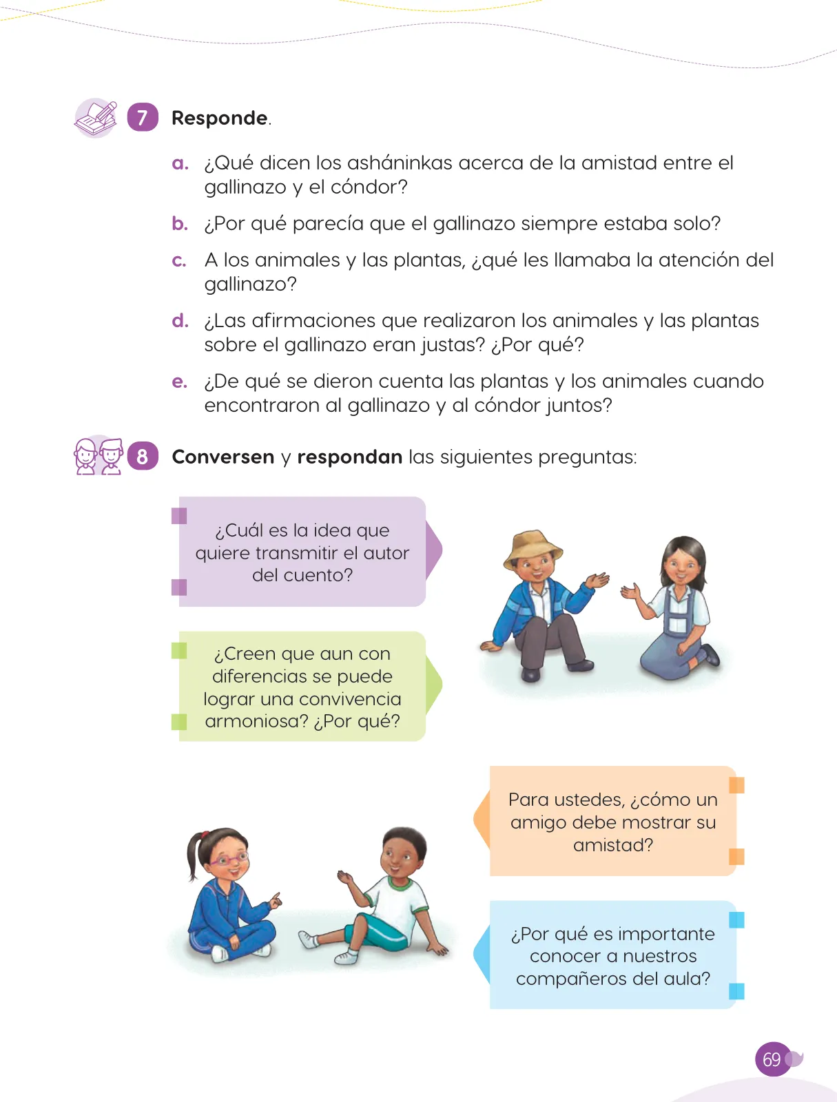 Miniatura página 71 de Cuadernillo de Comunicación 3, tercer grado de Primaria · 2023