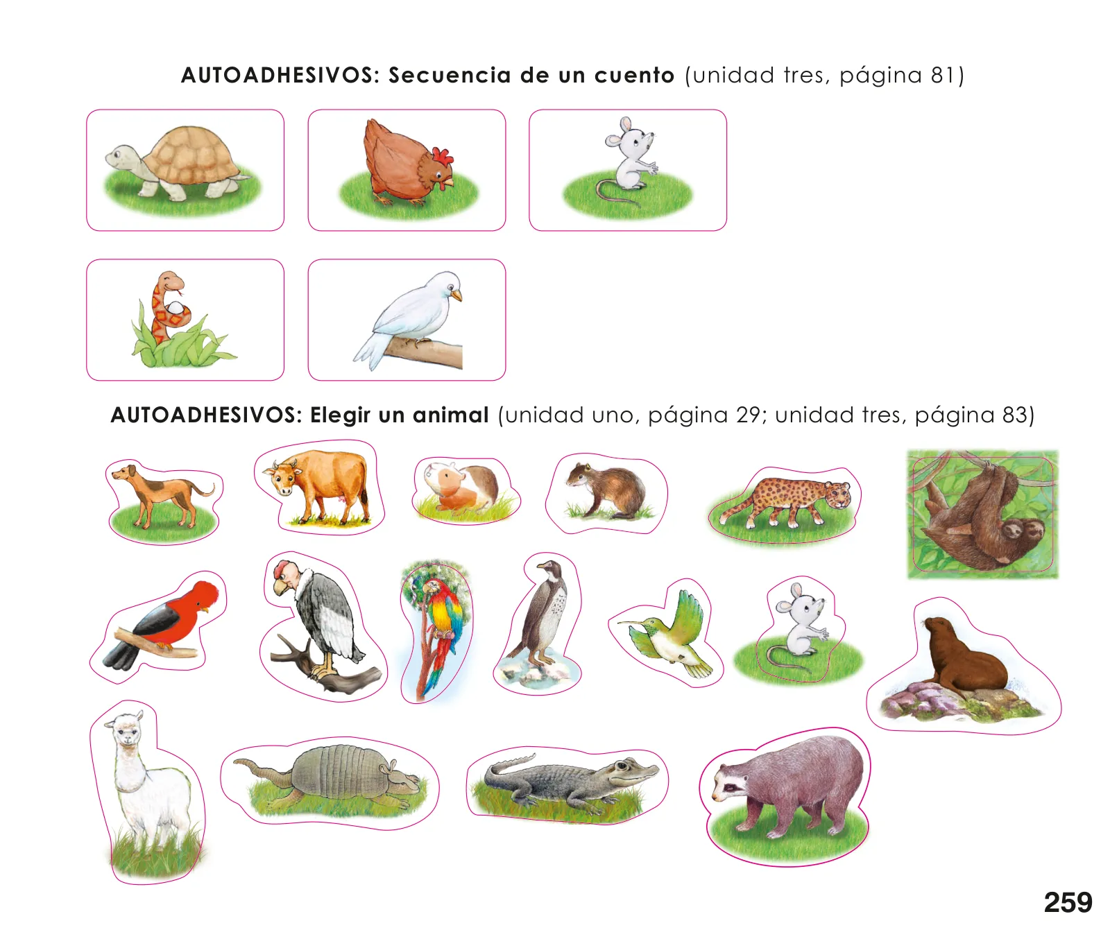 Miniatura página 261 de Comunicación 1 : cuaderno de trabajo para primer grado de Educación Primaria 2019 · 2019