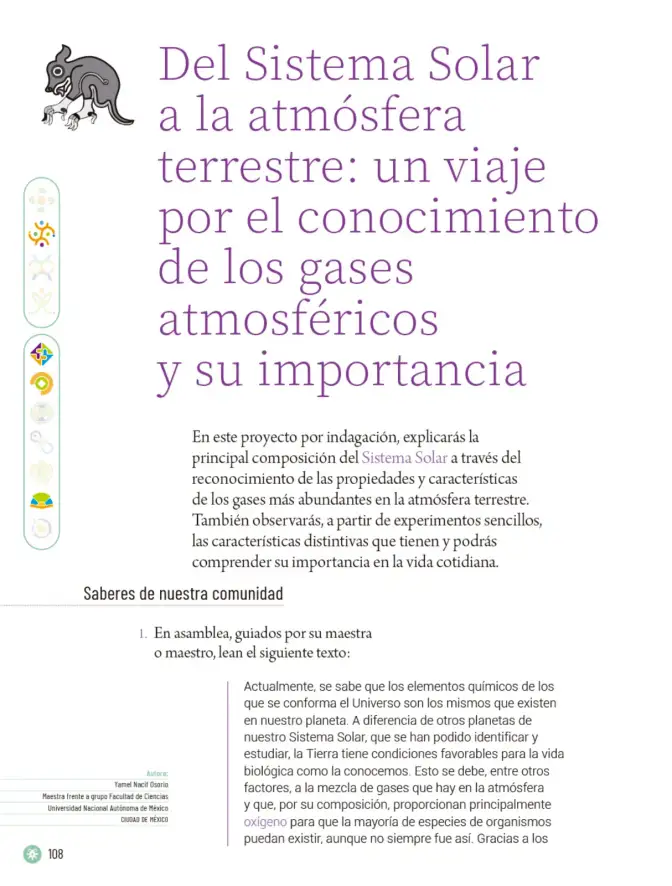Página 111 de Proyectos Escolares. Libro de Educación Primaria Grado 6° Ciclo Escolar 2025 - 2026