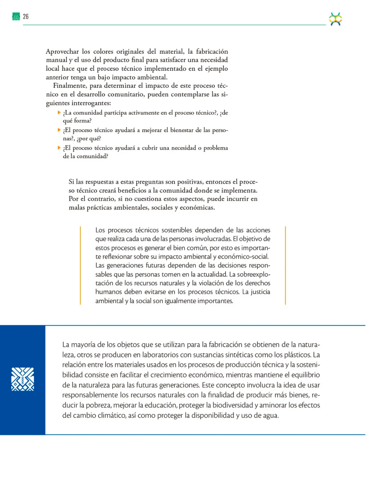 Página 27 de Colección Nanahuatzin. De lo humano y lo comunitario.   Libro de Educación Telesecundaria Grado 3°  Ciclo Escolar 2025 - 2026