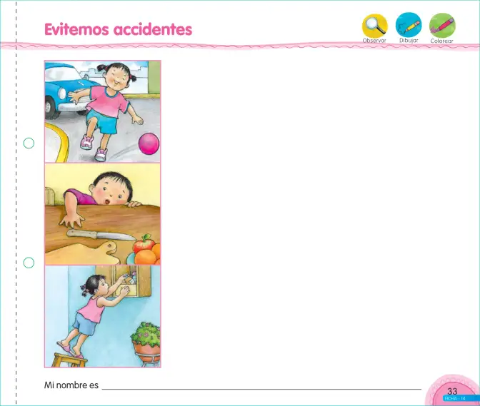 Página 36 de Aprendemos jugando : cuaderno de trabajo, 4 años · 2016