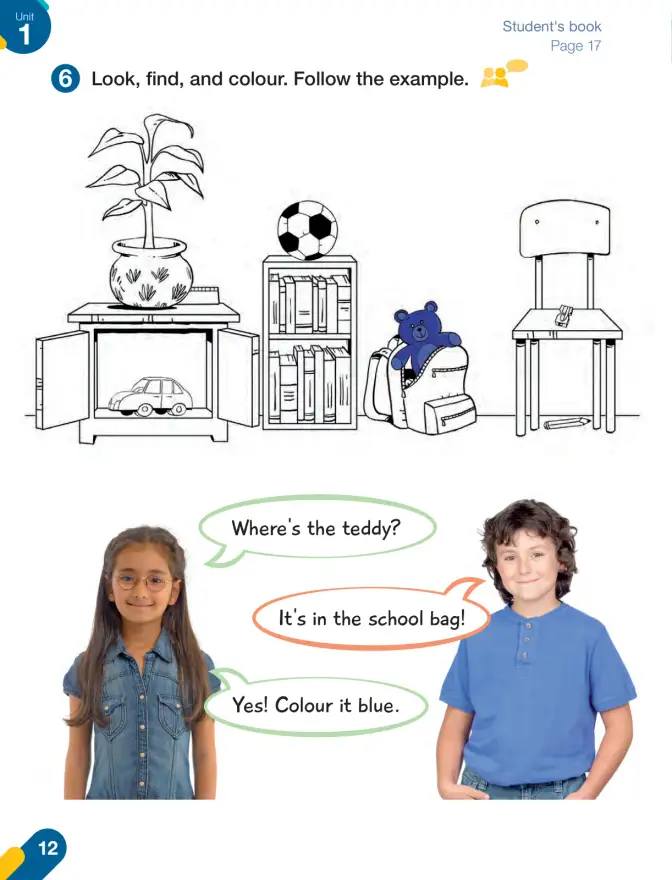 Página 14 de Inglés – Segundo Básico | Texto del Estudiante MINEDUC – Descargar PDF · 2024