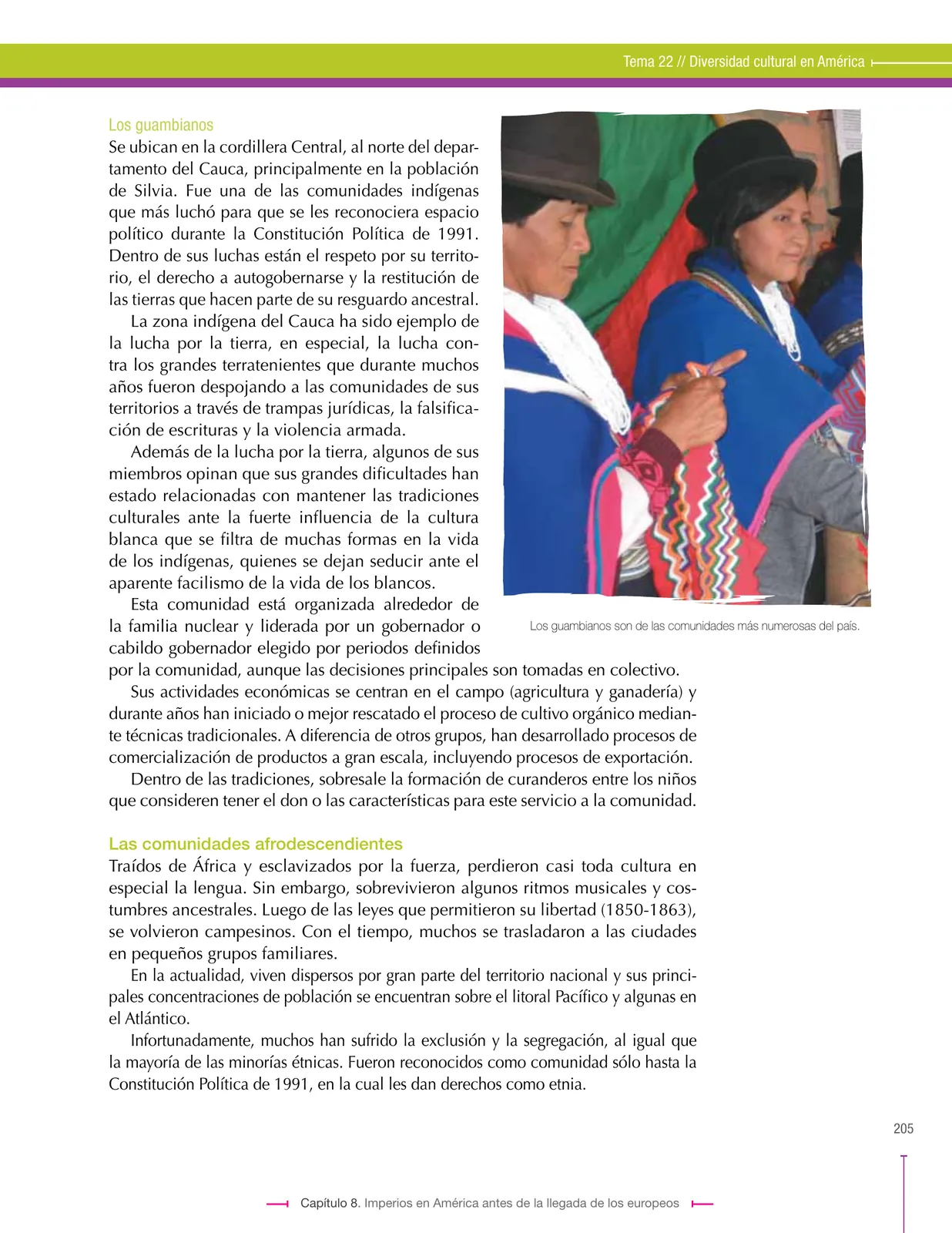 Miniatura página 205 de Ciencias Sociales 7° · Secundaria Activa