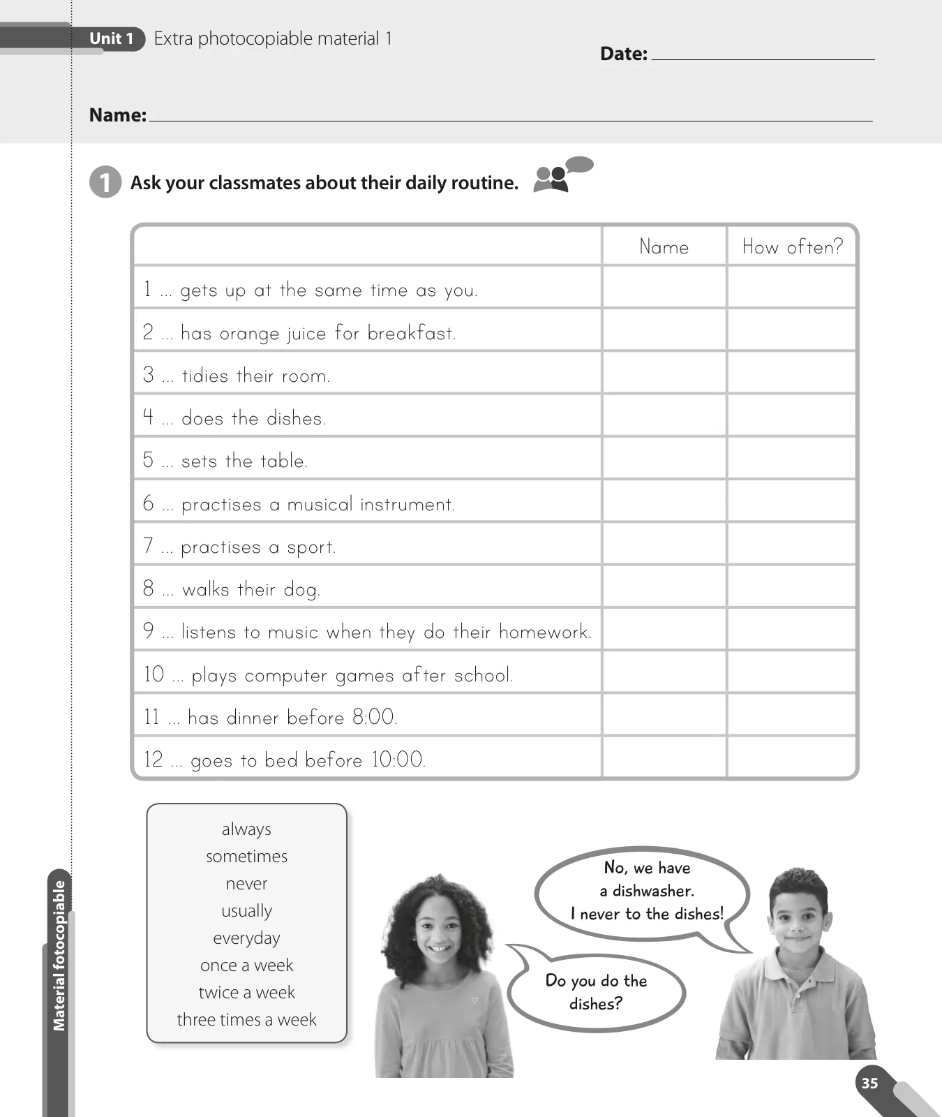 Página 37 de Inglés – Quinto Básico | Texto del Estudiante MINEDUC – Descargar PDF · 2024
