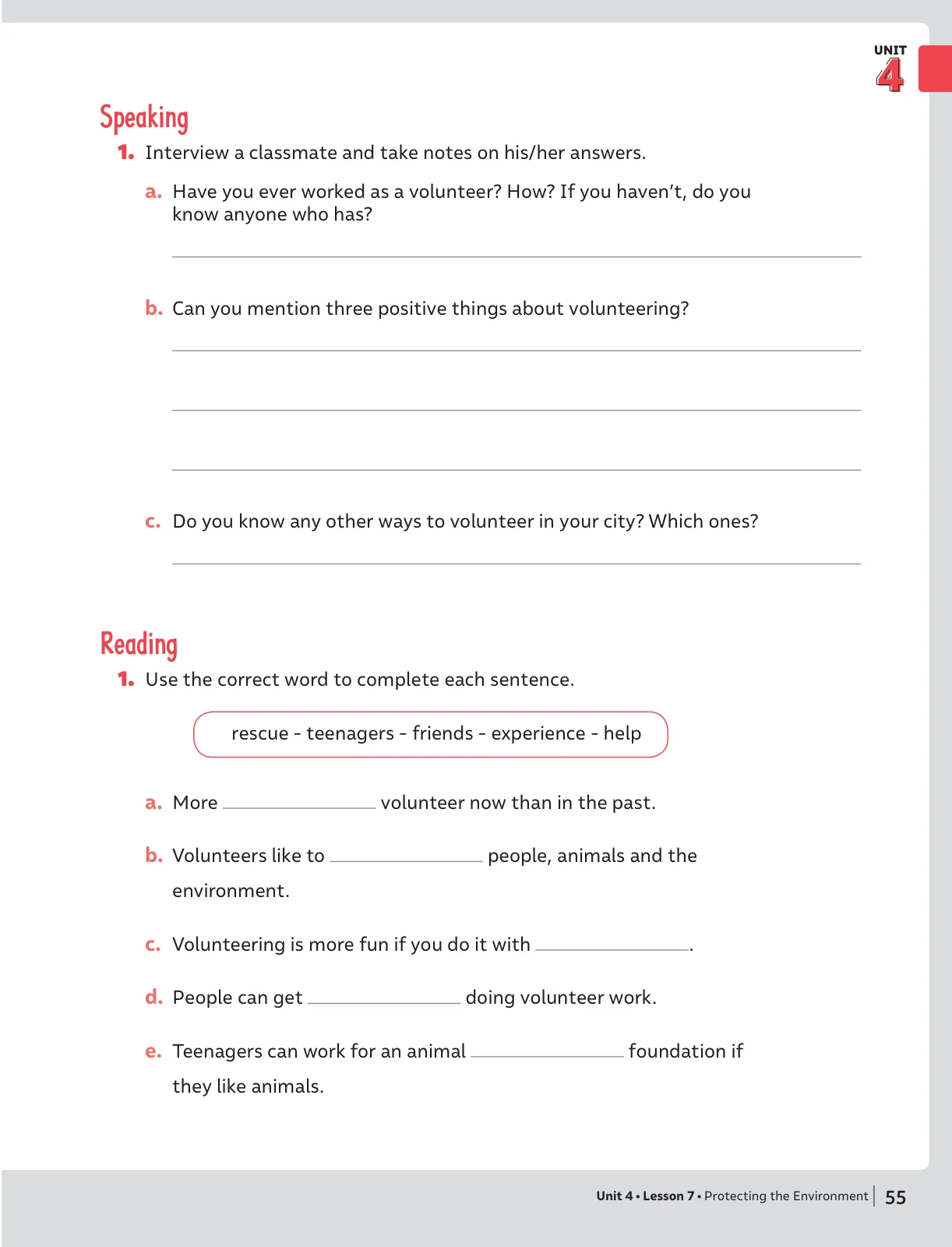 Miniatura página 56 de Inglés – Séptimo Básico | Student’s Book MINEDUC – Descargar PDF · 2024