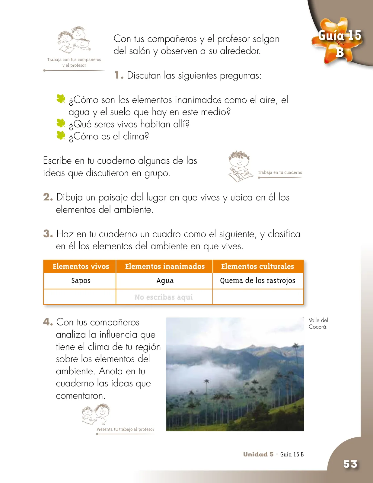 Página 53 de Ciencias Naturales 2° · Cartilla 02
