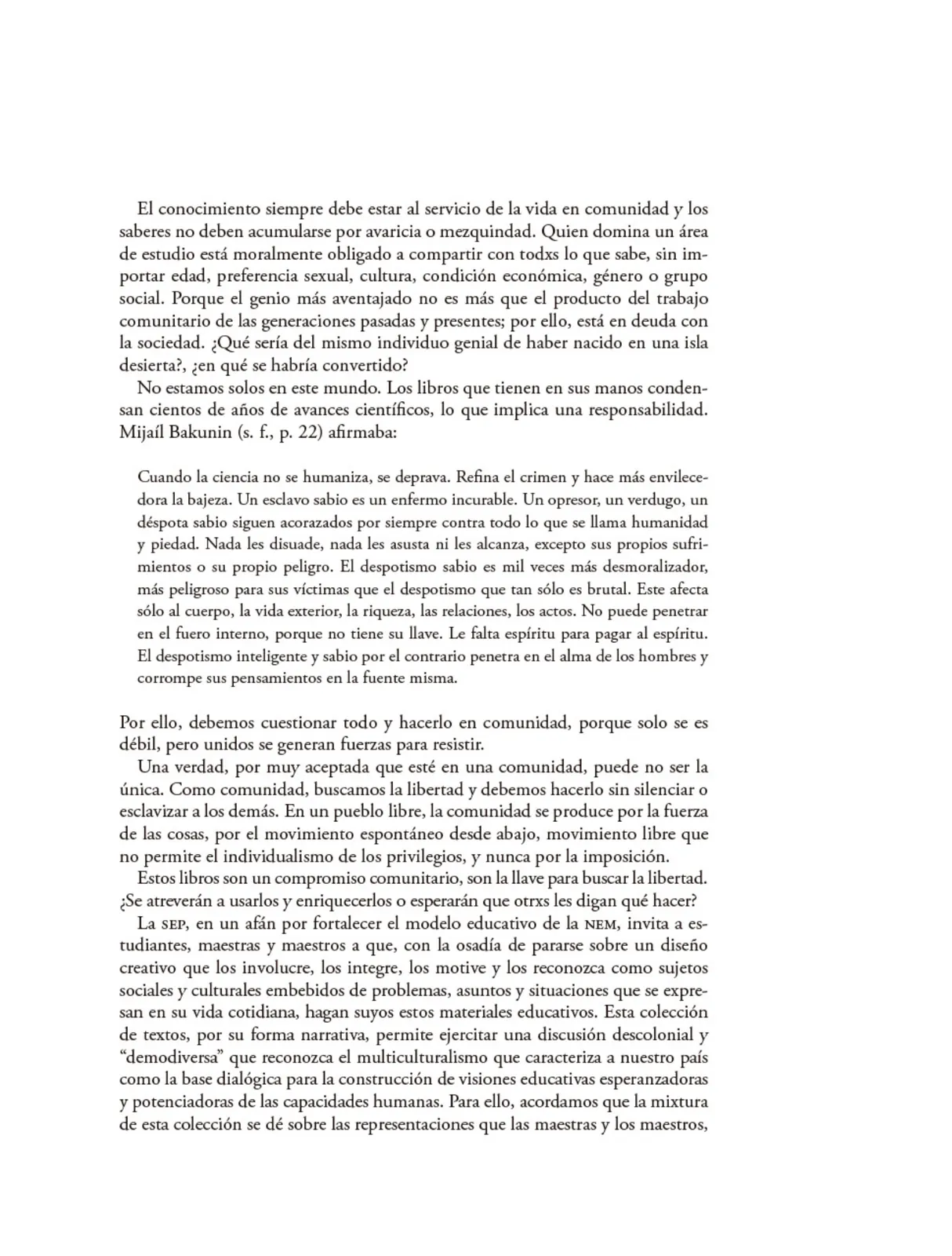 Página 8 de Colección Nanahuatzin. De lo humano y lo comunitario.   Libro de Educación Secundaria Grado 3°  Ciclo Escolar 2025 - 2026
