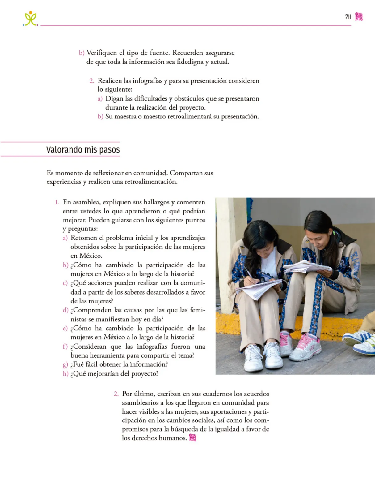 Página 212 de Colección Ximhai. Nuestro libro de proyectos. Libro de Educación Secundaria Grado 1° Ciclo Escolar 2025 - 2026