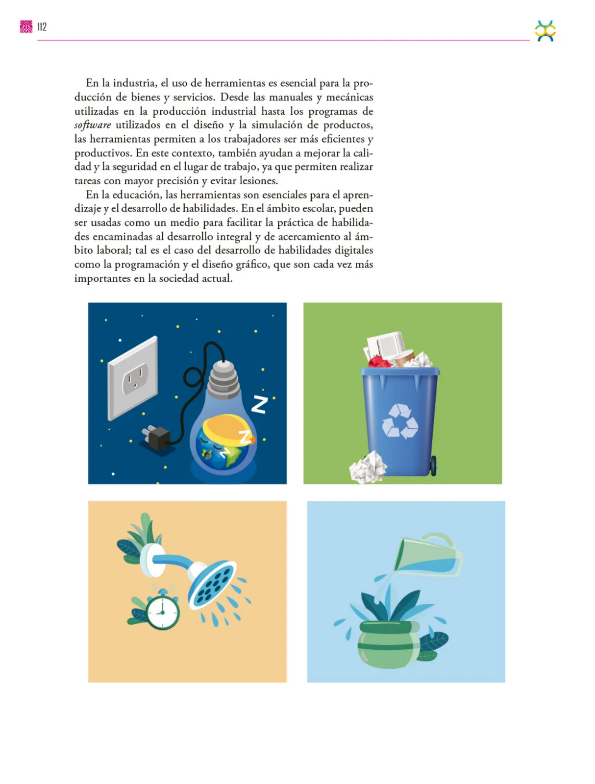 Página 113 de Colección Ximhai. De lo humano y lo comunitario.   Libro de Educación Secundaria Grado 1°  Ciclo Escolar 2025 - 2026
