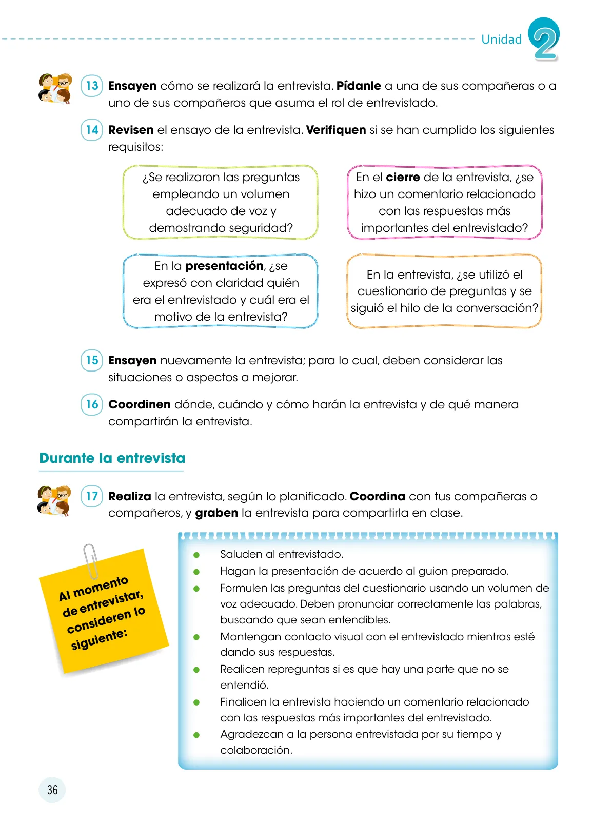Página 37 de Comunicación 6 : cuaderno de trabajo para sexto grado de Educación Primaria 2019 · 2019