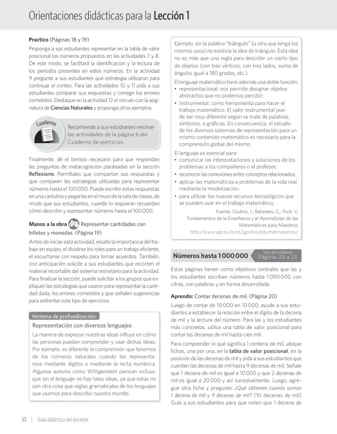 Página 36 de Matemática – Quinto Básico | Texto del Estudiante MINEDUC – Descargar PDF · 2024