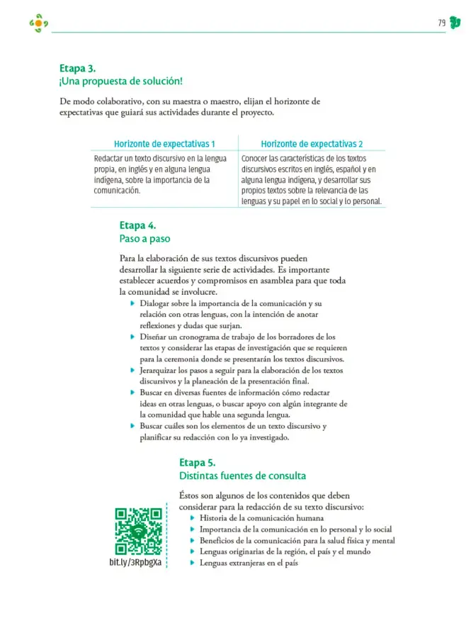Página 80 de Colección Ximhai. Nuestro libro de Proyectos. Tomo II. Libro de Educación Telesecundaria Grado 1° Ciclo Escolar 2025 - 2026
