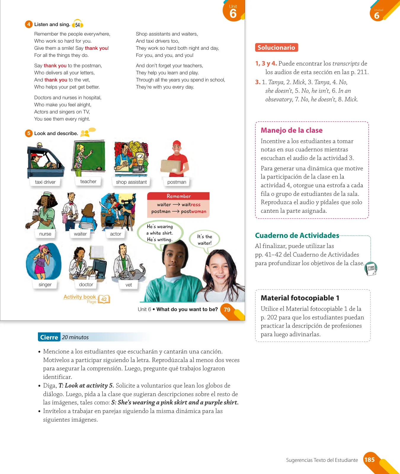 Miniatura página 49 de Inglés – Quinto Básico | Texto del Estudiante MINEDUC – Descargar PDF · 2024