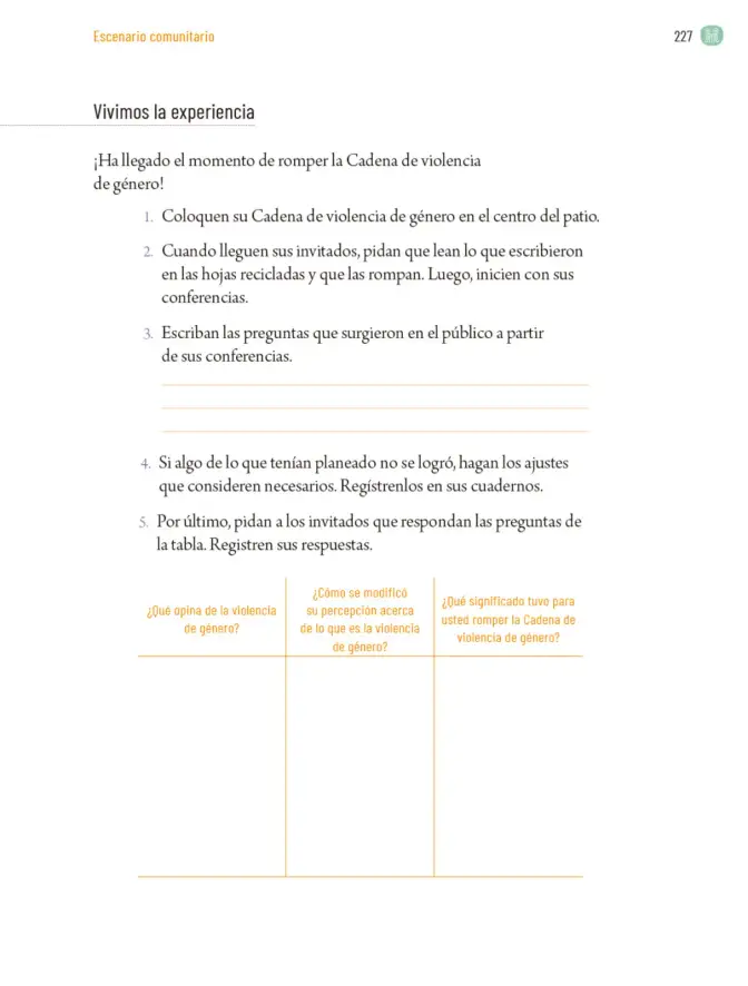 Página 230 de Proyectos Comunitarios. Libro de Educación Primaria Grado 6° Ciclo Escolar 2025 - 2026
