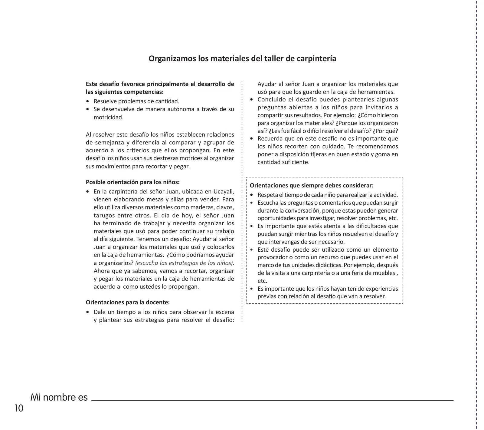 Miniatura página 12 de Crea, resuelve y aprende. Material impreso para niñas y niños de 4 años · 2024