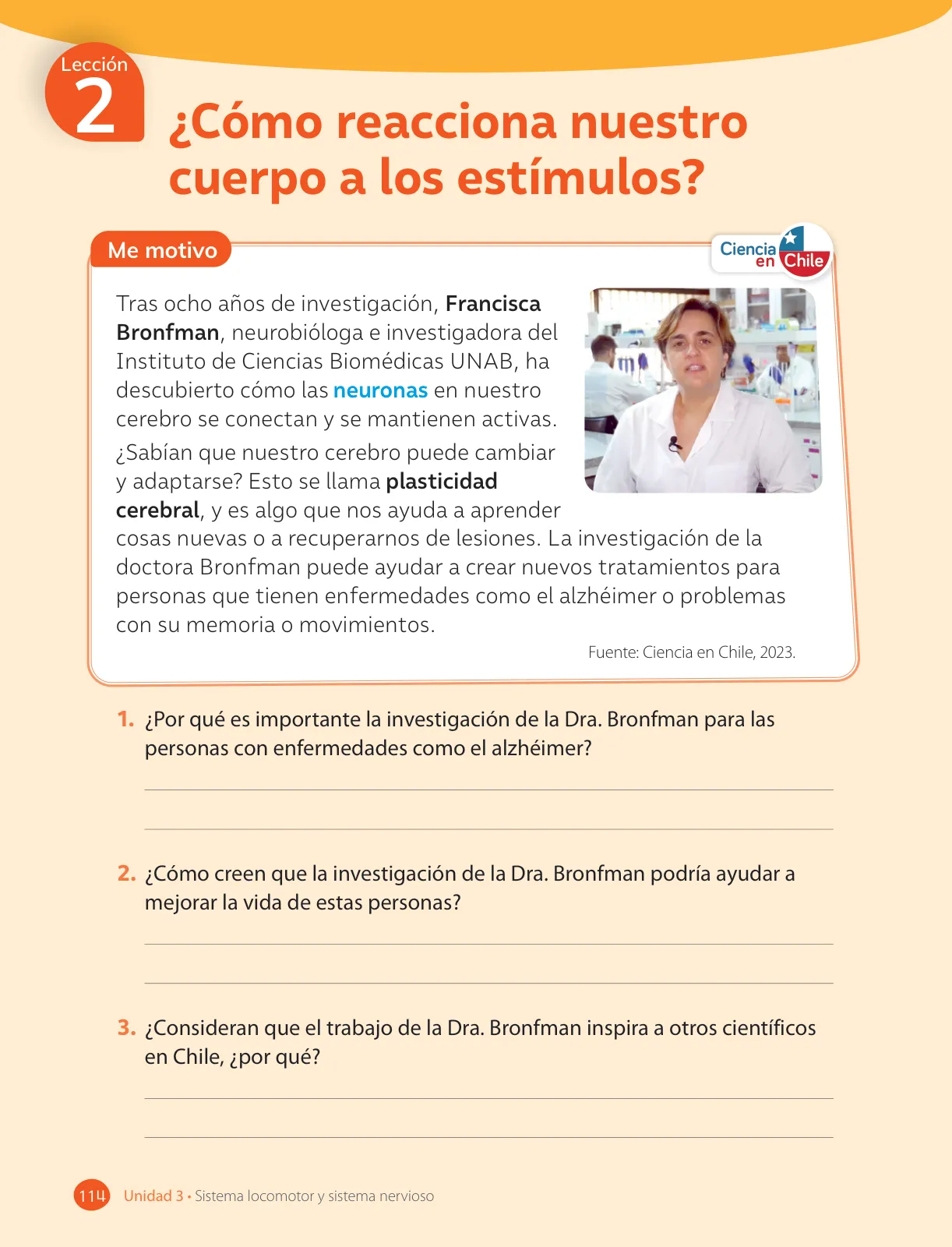 Página 116 de Ciencias Naturales – Cuarto Básico | Texto del Estudiante MINEDUC – Descargar PDF · 2024