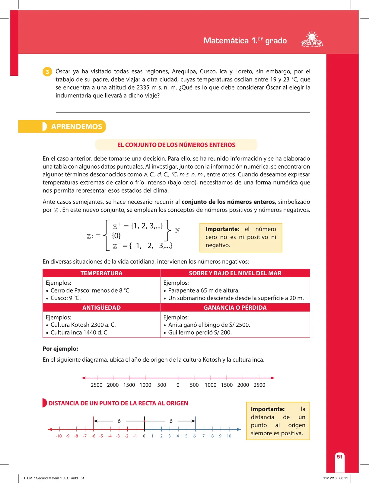 Página 51 de Matemática 1 : cuaderno de reforzamiento pedagógico - JEC · 2016