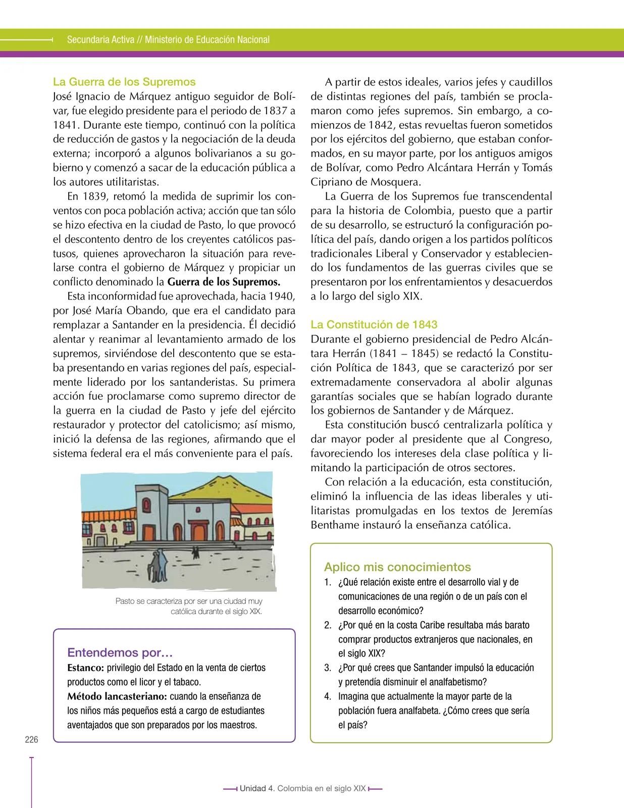 Miniatura página 226 de Ciencias Sociales 8° · Secundaria Activa