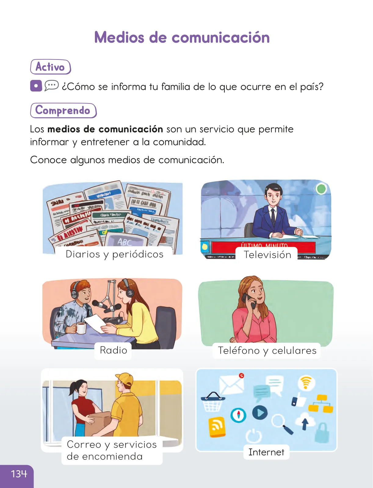 Miniatura página 136 de Historia, Geografía y Ciencias Sociales – Segundo Básico – Texto del Estudiante MINEDUC – Descargar PDF · 2024