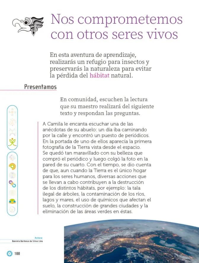 Página 189 de Proyectos Escolares. Libro de Educación Primaria Grado 1° Ciclo Escolar 2025 - 2026