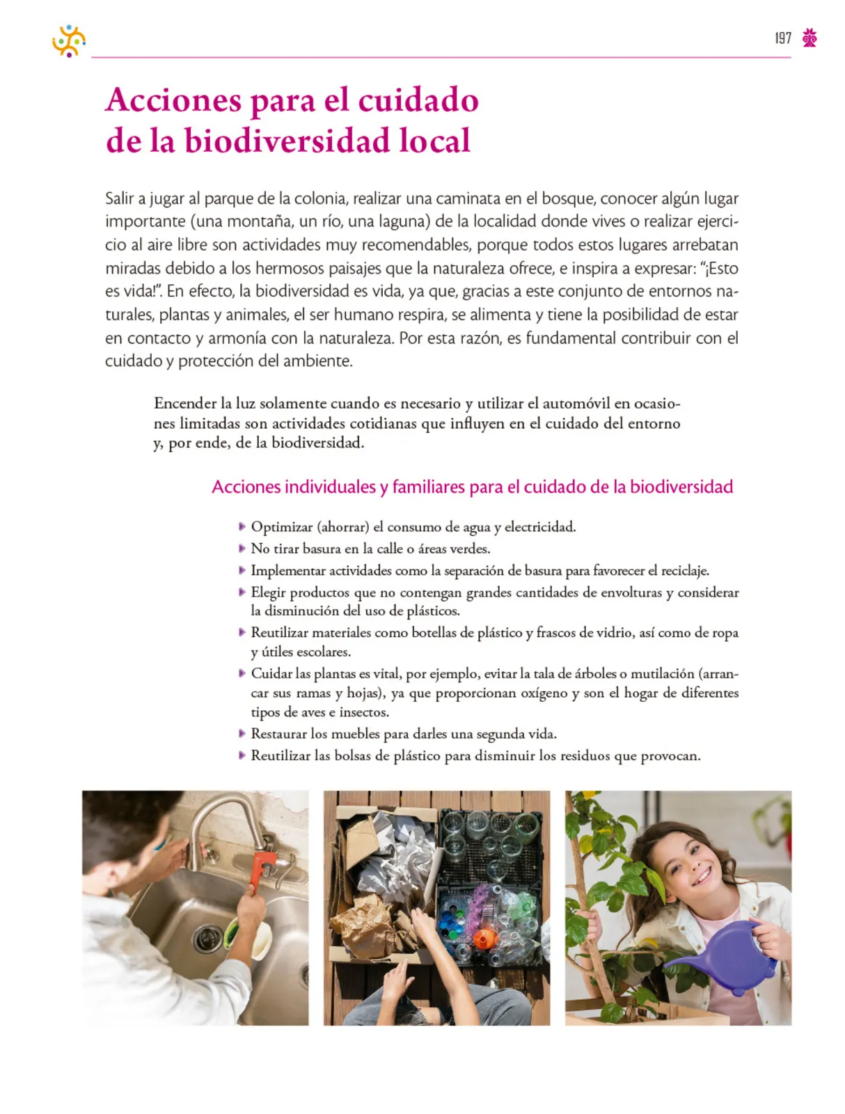 Miniatura página 198 de Colección Ximhai. Saberes y pensamiento científico.   Libro de Educación Secundaria Grado 1°  Ciclo Escolar 2025 - 2026