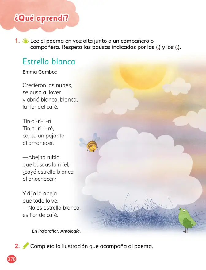 Página 108 de Lenguaje y Comunicación – Primero Básico | Texto del Estudiante MINEDUC – Descargar PDF · 2024