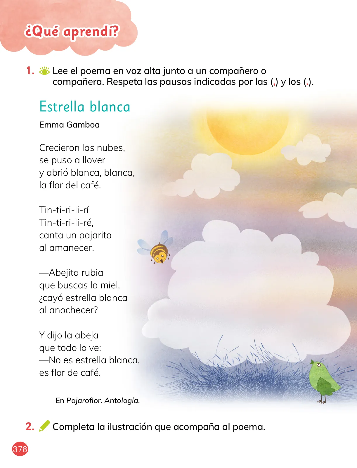 Miniatura página 108 de Lenguaje y Comunicación – Primero Básico | Texto del Estudiante MINEDUC – Descargar PDF · 2024