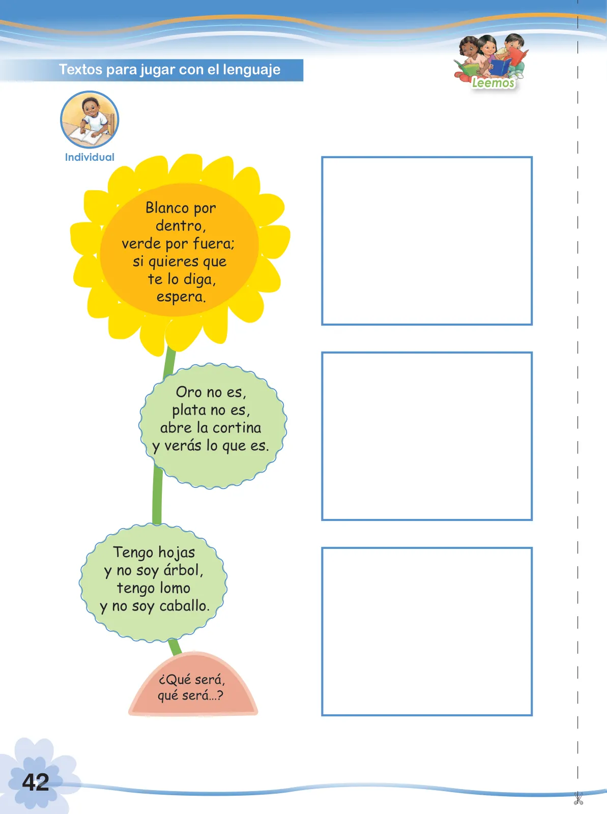 Miniatura página 44 de Comunicación 2 : cuaderno de trabajo para segundo grado de Educación Primaria 2019 · 2019