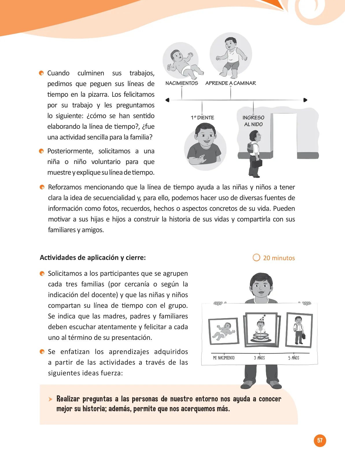 Página 59 de Guía para el trabajo docente con las familias del ciclo IV de Primaria · 2016