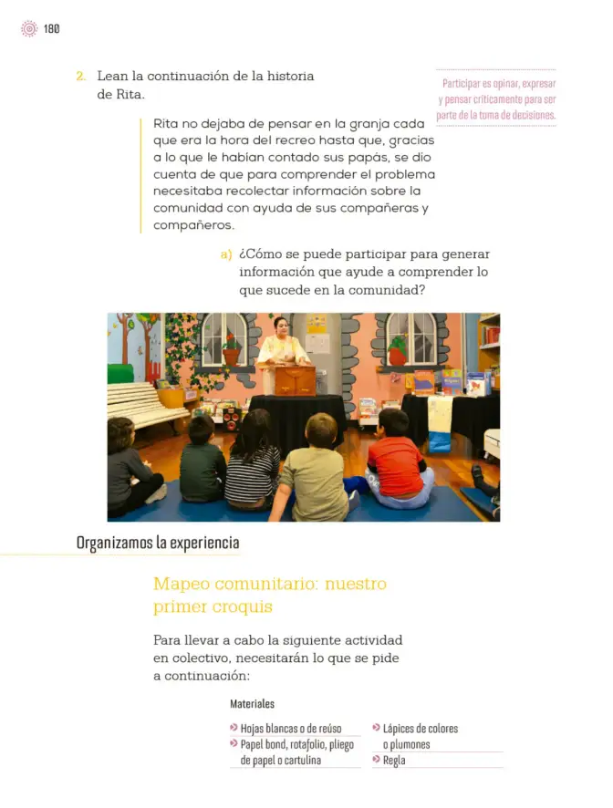 Página 183 de Proyectos de Aula. Libro de Educación Primaria Grado 3° Ciclo Escolar 2025 - 2026