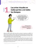 Miniatura página 10 de Aprendemos a través del lenguaje de las artes visuales Fascículo 1 para estudiantes de Educación Secundaria · 2024