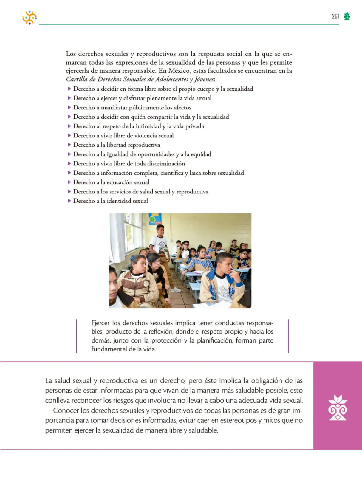 Miniatura página 262 de Colección Ximhai. Saberes y pensamiento científico.   Libro de Educación Telesecundaria Grado 1°  Ciclo Escolar 2025 - 2026