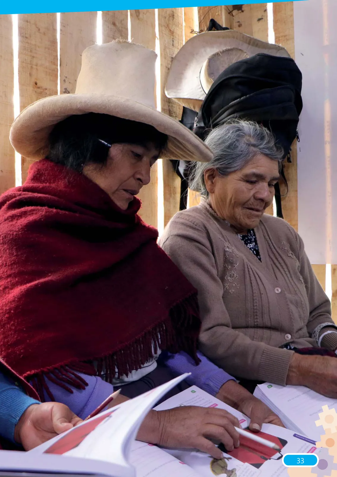 Miniatura página 33 de Guía para el docente sobre el uso del material educativo, Quechua Chanka. Ciclos Inicial e Intermedio, área de Comunicación · 2020