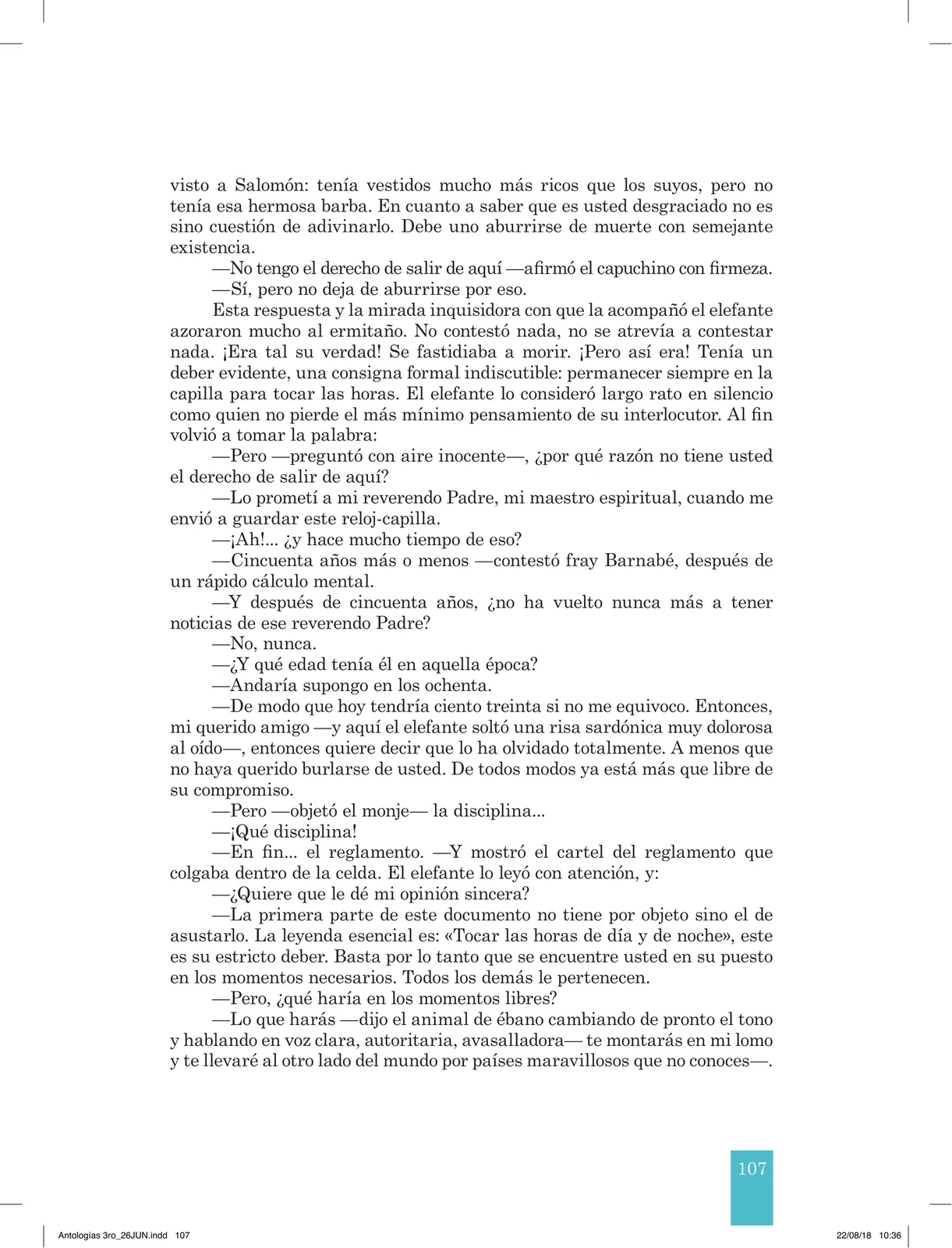Página 108 de Antología literaria 3 · 2018