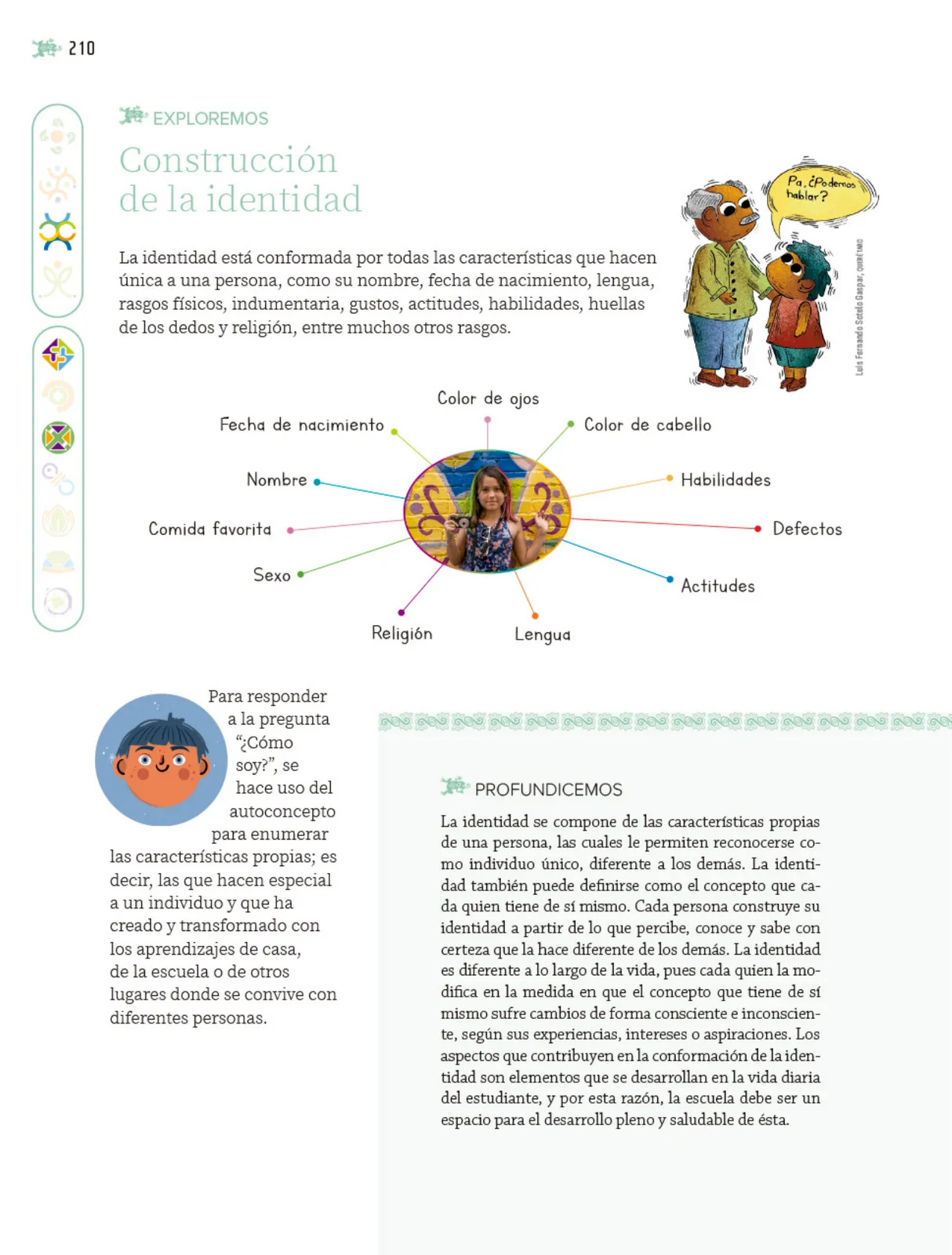 Página 211 de Nuestros saberes: Libro para alumnos, maestros y familia. Libro de Educación Primaria Grado 5° Ciclo Escolar 2025 - 2026