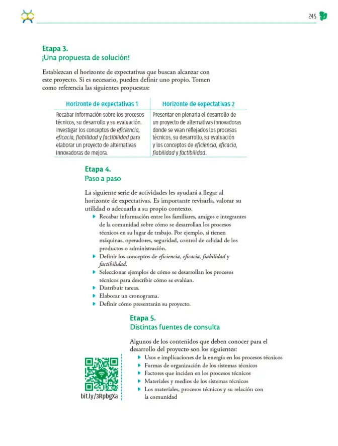 Página 246 de Colección Ximhai. Nuestro libro de Proyectos. Tomo III. Libro de Educación Telesecundaria Grado 1° Ciclo Escolar 2025 - 2026
