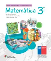 Portada de Matemática – Tercero Básico | Texto del Estudiante MINEDUC – Descargar PDF · 2024