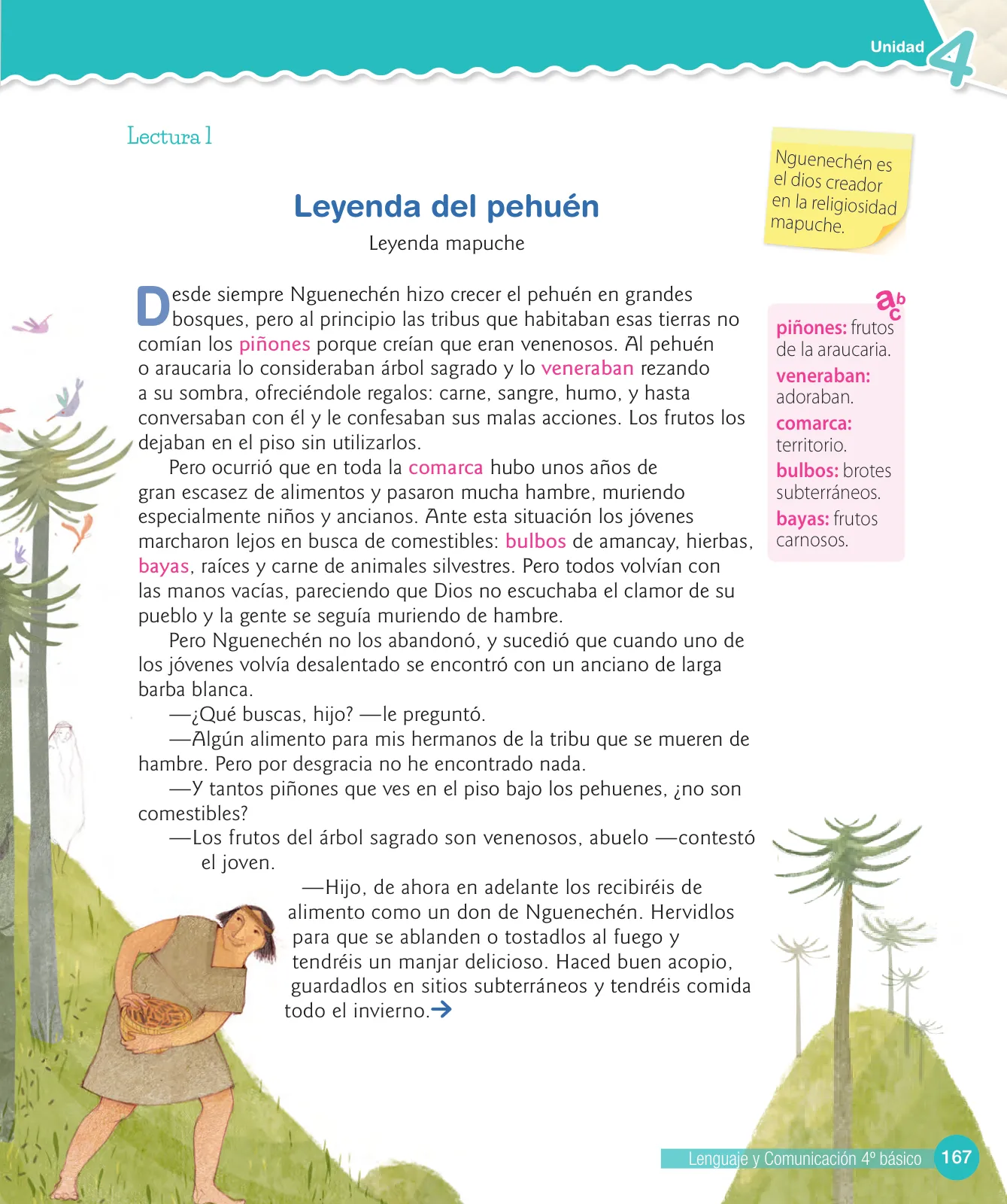 Página 169 de Lenguaje y Comunicación – Cuarto Básico | Texto del Estudiante MINEDUC – Descargar PDF · 2024