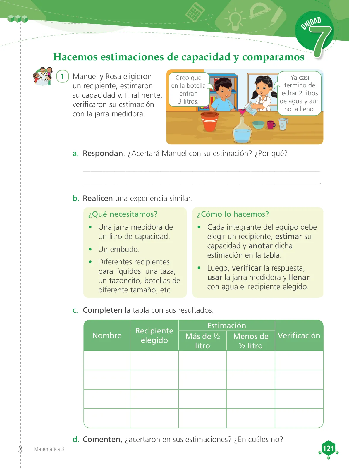 Miniatura página 123 de Matemática 3 : cuaderno de trabajo para tercer grado de Educación Primaria 2019 · 2019
