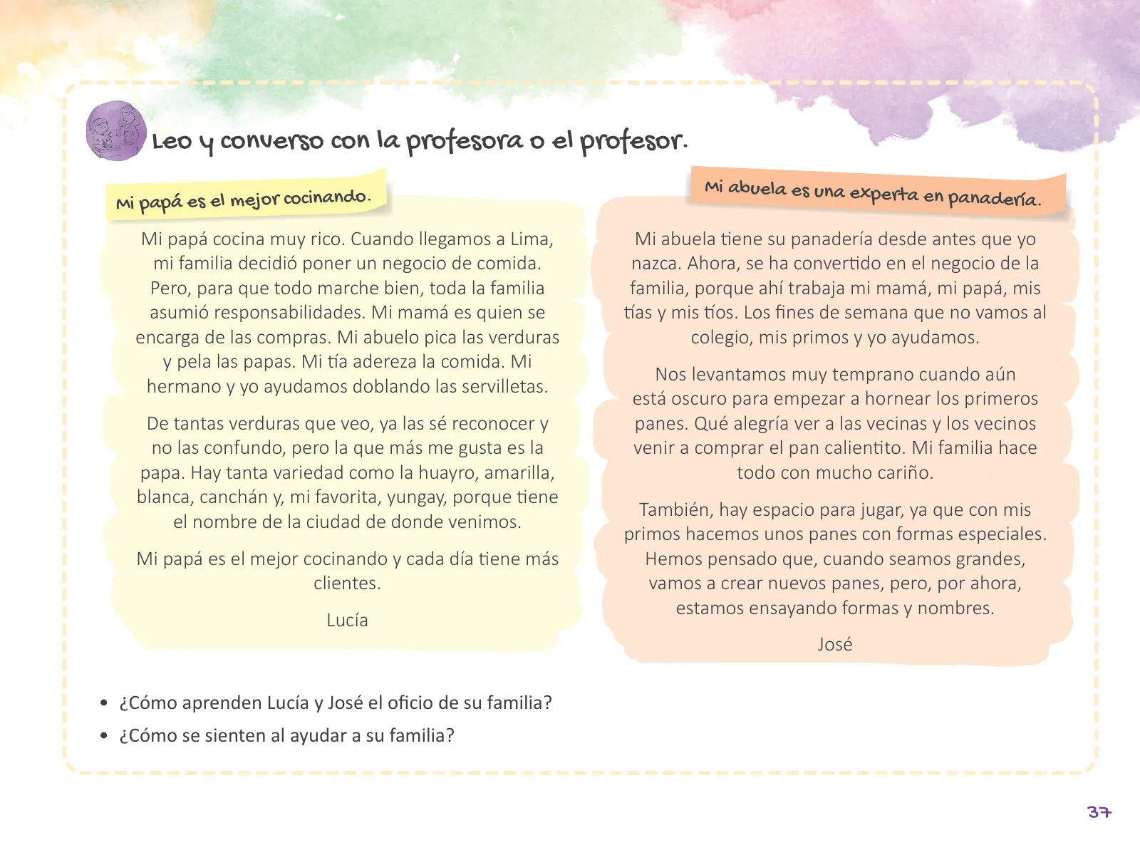 Página 39 de Cuadernillo de Tutoría Segundo Grado Educación Primaria 2019 · 2019
