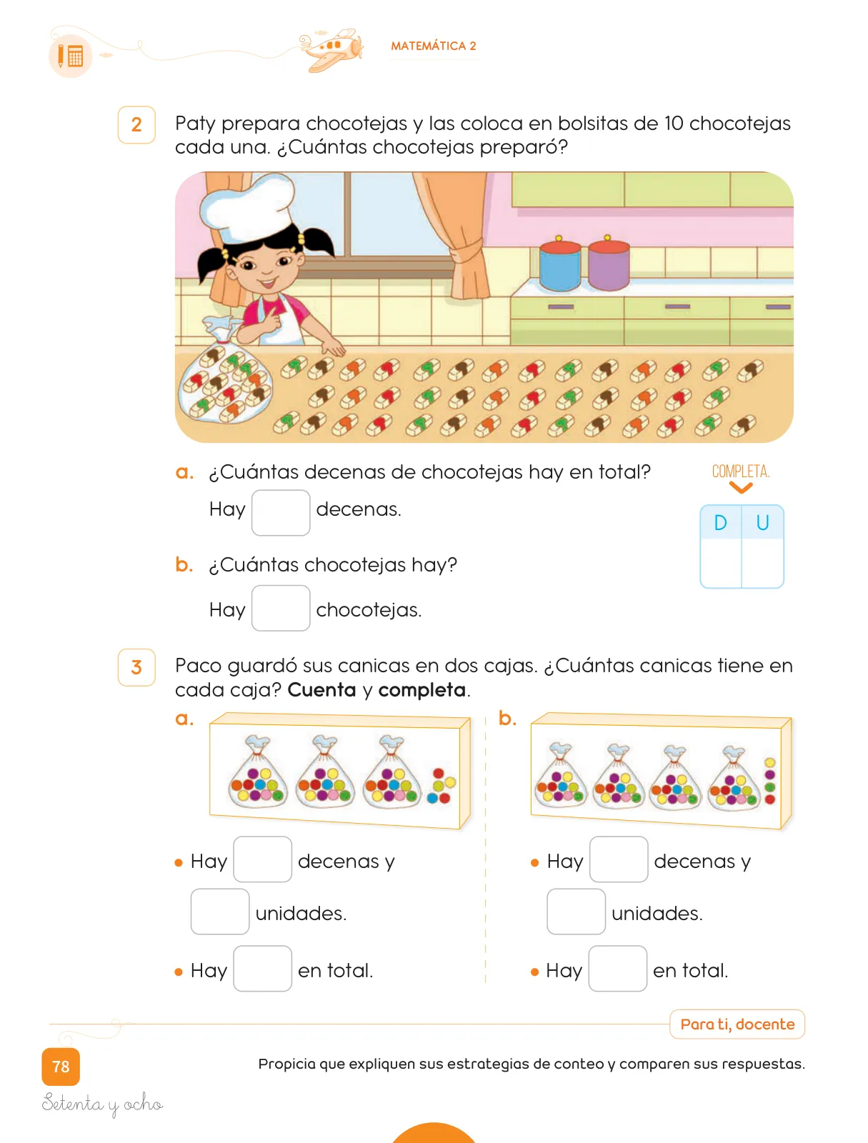 Miniatura página 80 de Cuadernillo de Matemática 2, segundo grado de Primaria · 2023