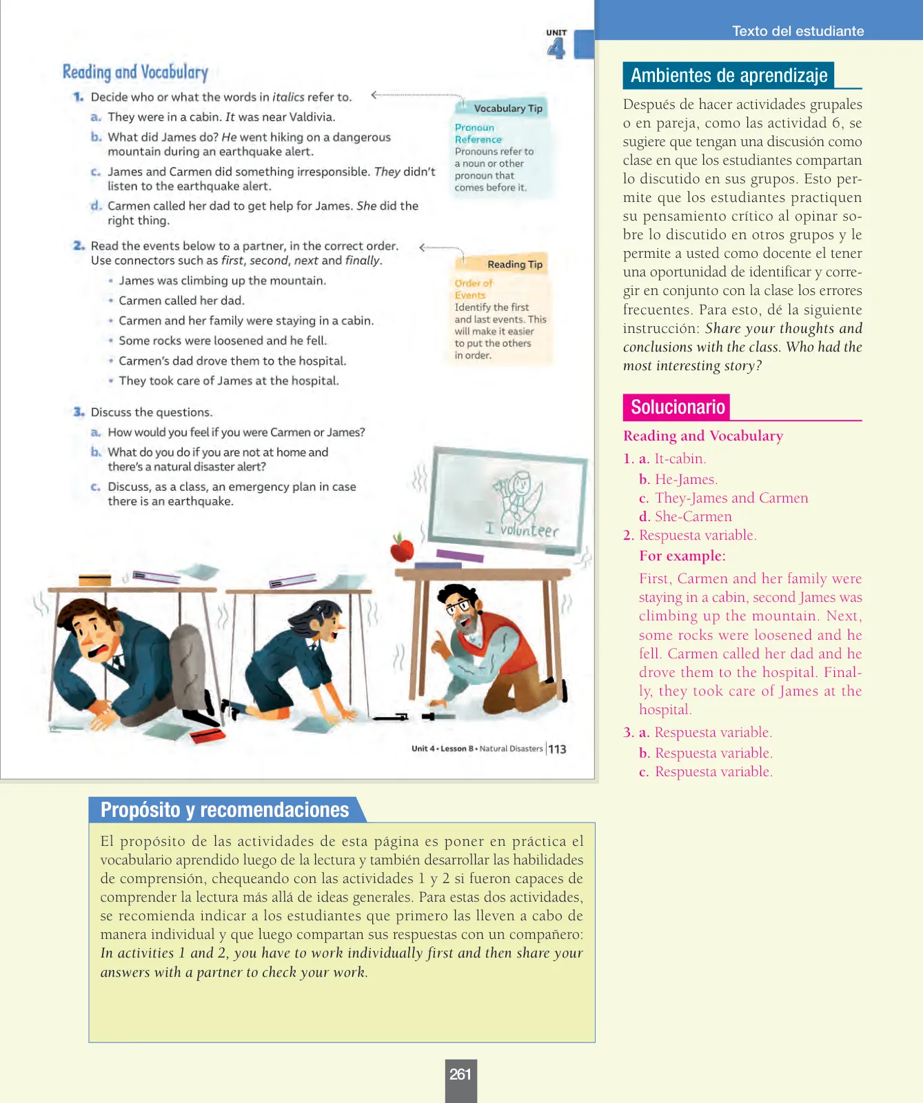 Miniatura página 102 de Inglés – Séptimo Básico | Student’s Book MINEDUC – Descargar PDF · 2024