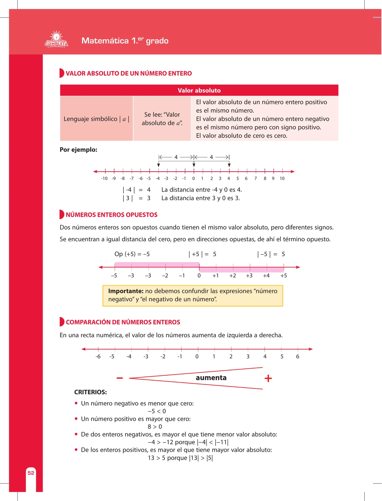 Miniatura página 52 de Matemática 1 : cuaderno de reforzamiento pedagógico - JEC · 2016
