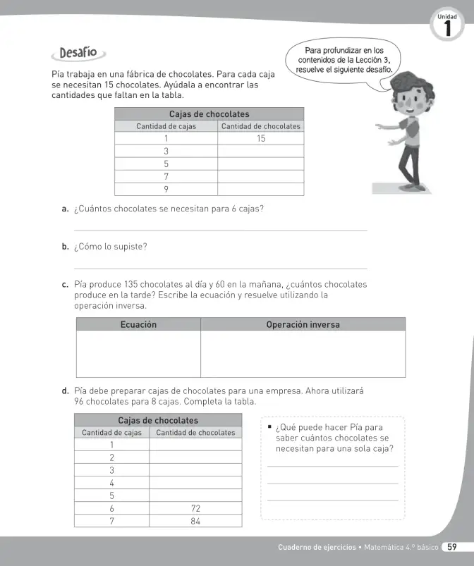 Página 60 de Matemática – Cuarto Básico | Texto del Estudiante MINEDUC – Descargar PDF · 2024