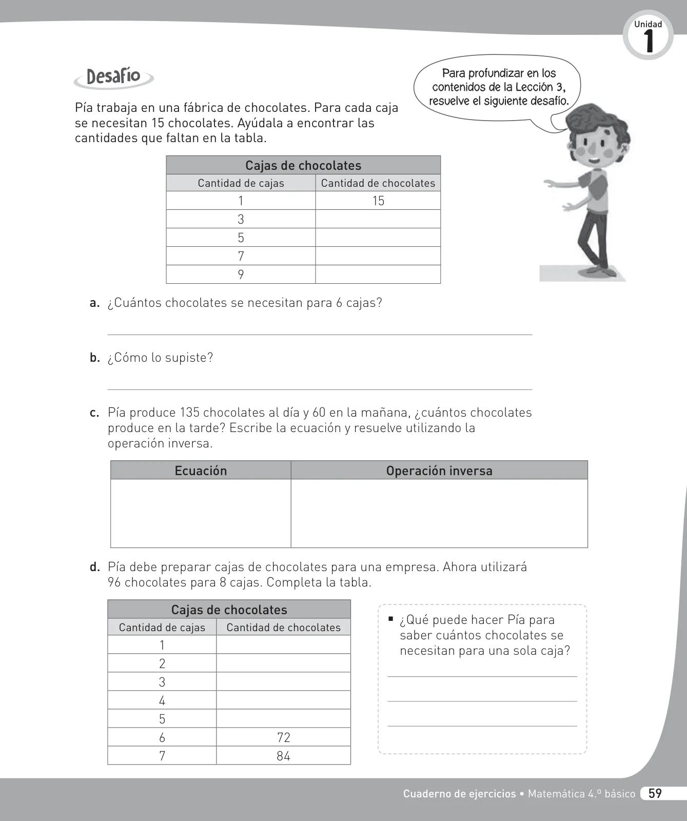 Miniatura página 60 de Matemática – Cuarto Básico | Texto del Estudiante MINEDUC – Descargar PDF · 2024