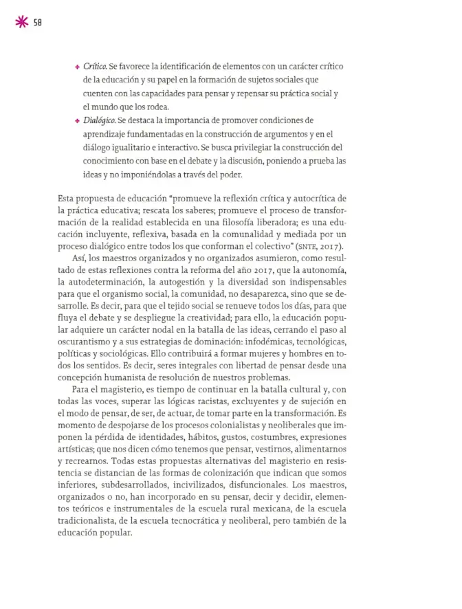 Página 59 de Un libro sin recetas para la maestra y el maestro. Fase 6. Libro de Educación Telesecundaria Grado 1°, 2°, 3° Ciclo Escolar 2025 - 2026