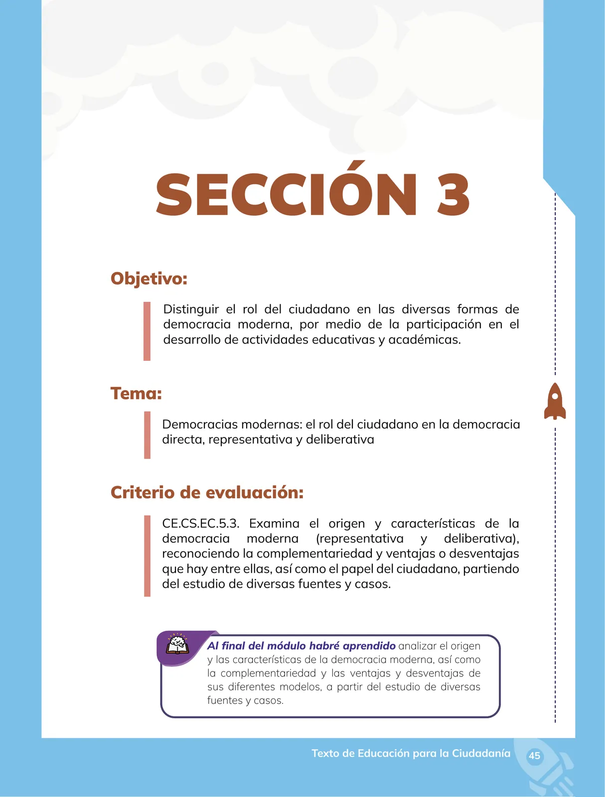 Miniatura página 46 de Educacion Ciudadania · 1ro BGU · 2024