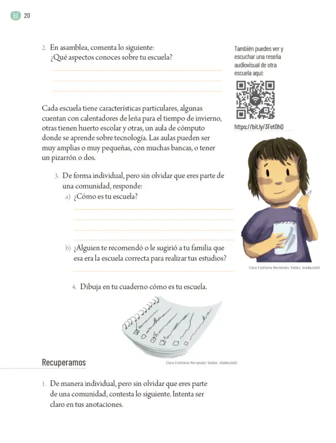 Página 23 de Proyectos Comunitarios. Libro de Educación Primaria Grado 6° Ciclo Escolar 2025 - 2026